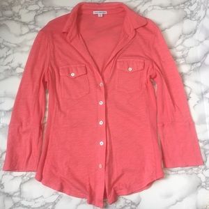 James Perse Standard Button Up Shirt